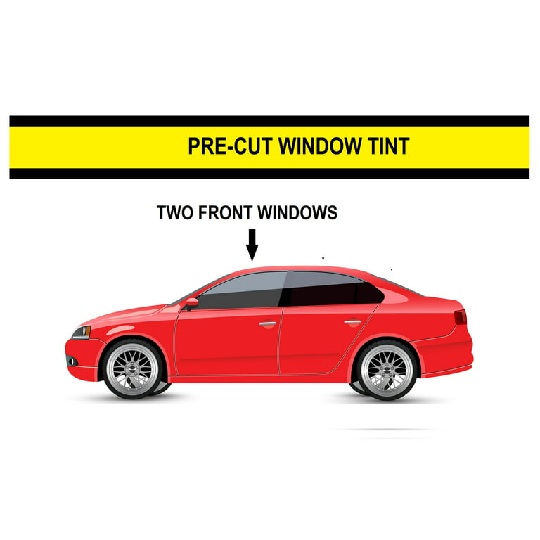 Front Doors Any Shade Precut Window Tint for Ford F-750 Crew Cab 08-10